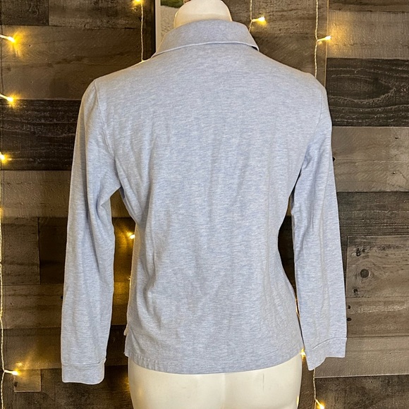 TOMMY HILFIGER LONG SLEEVE HALF BUTTON POLO - Picture 3 of 4